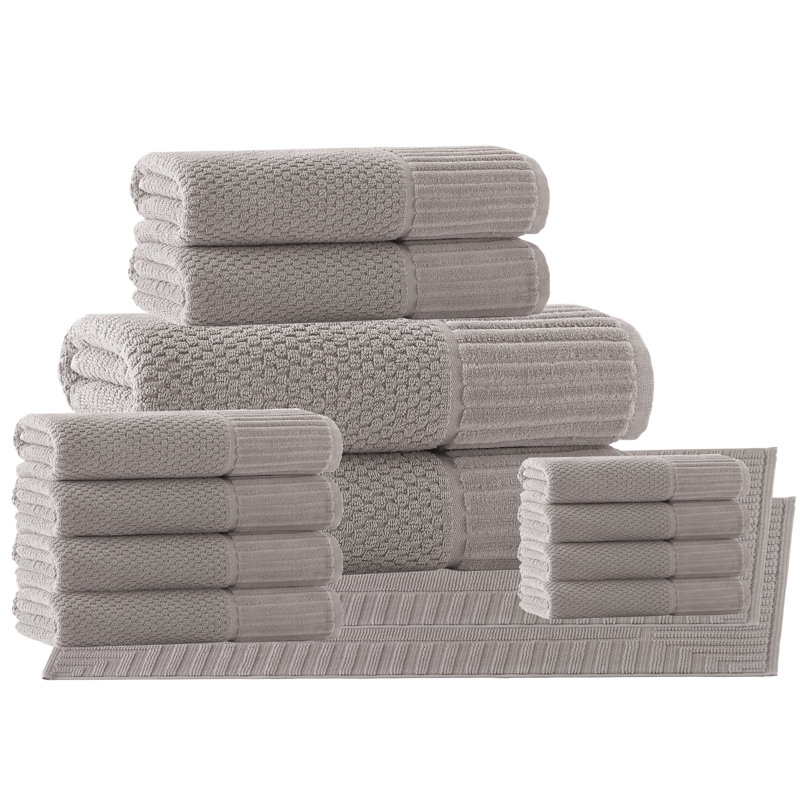 Lark Manor Argo Turkish Cotton Waffle Bath Towels & Reviews Wayfair
